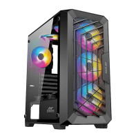 Ant Esports SX5 Mid-Tower Gaming Cabinet-Black